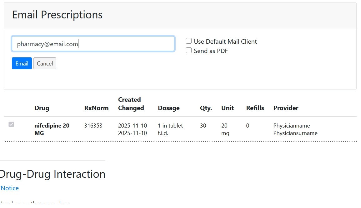 Medical website. Patient portal 50+ pages. Over 1000000 drugs, terms