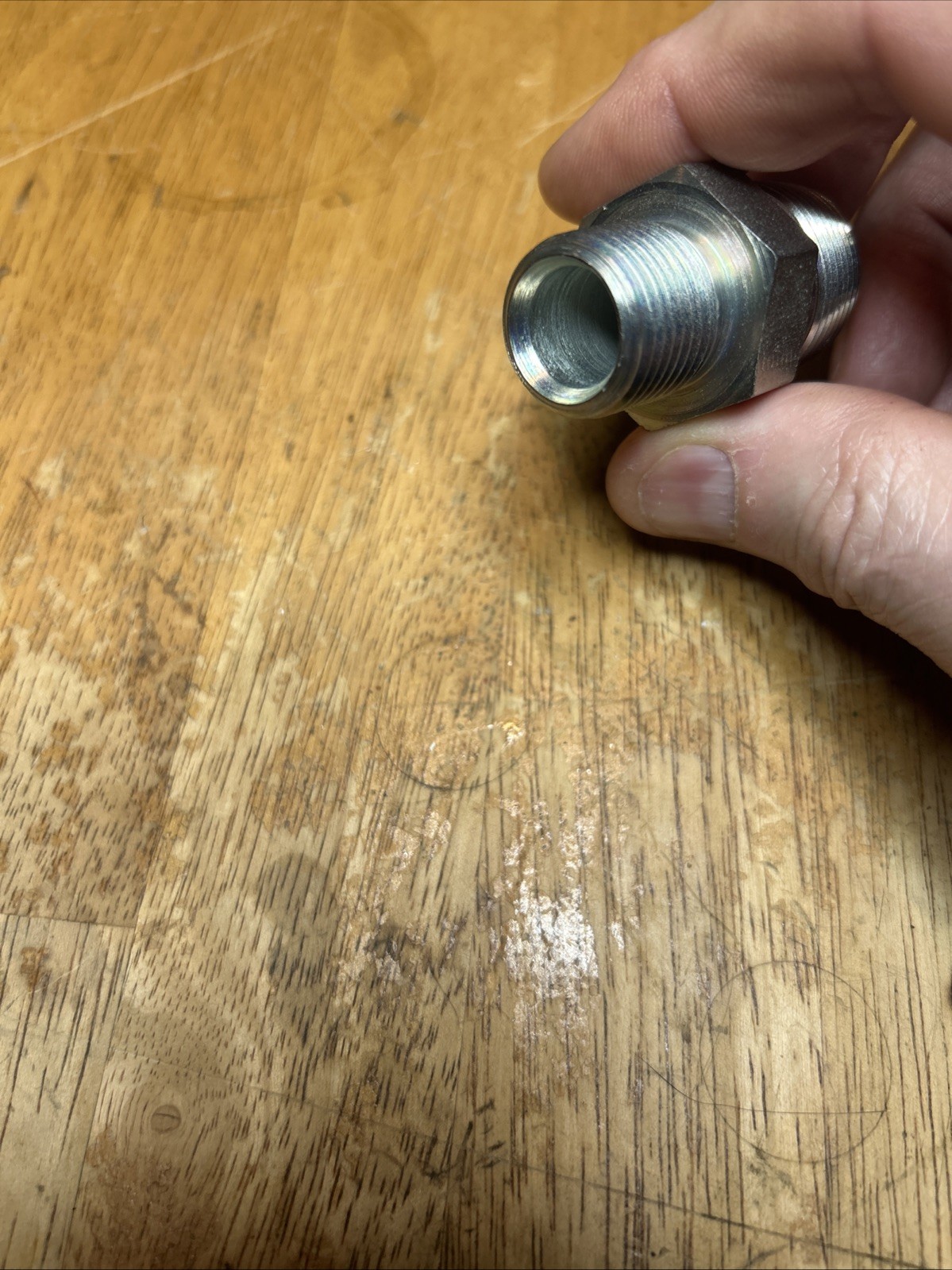 Niagara PN12 3/4 NPT To PN8 1/2 NPT Steel Reducer Pipe Hex Fitting