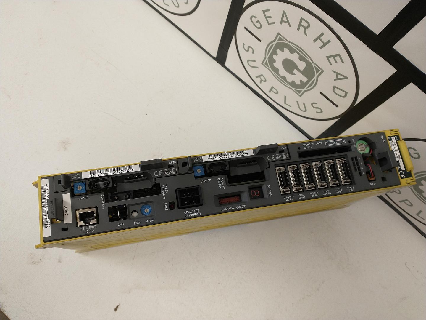 Fanuc Series 18i-LNB CNC PLC Control Unit A02B-0283-B801 GHA-21