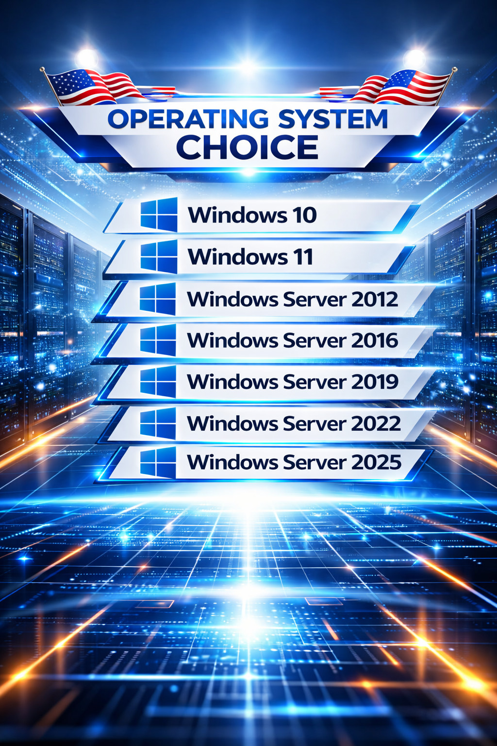 Windows VPS RDP Server 8GB RAM 150GB SSD 1 Year Fast Remote Desktop Hosting