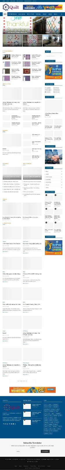 Quilting Automated WordPress Website – Autoblog
