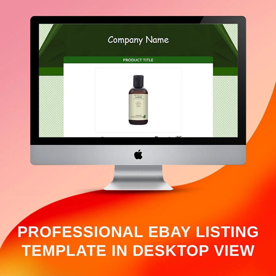 eBay Templates Mobile Responsive eBay Listing Auction Template 2026 Compatible