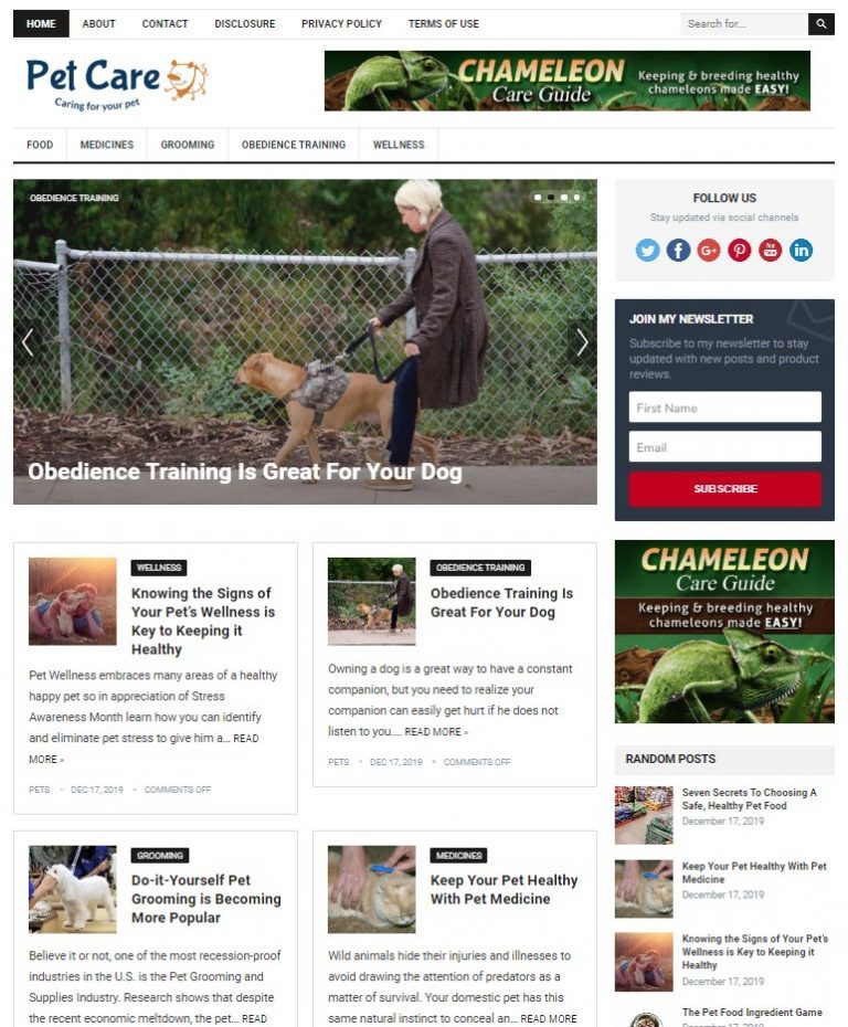 DFY PET CARE WORDPRESS THEME+FREE SETUP PRE-DESIGNED BANNERS AND ADS