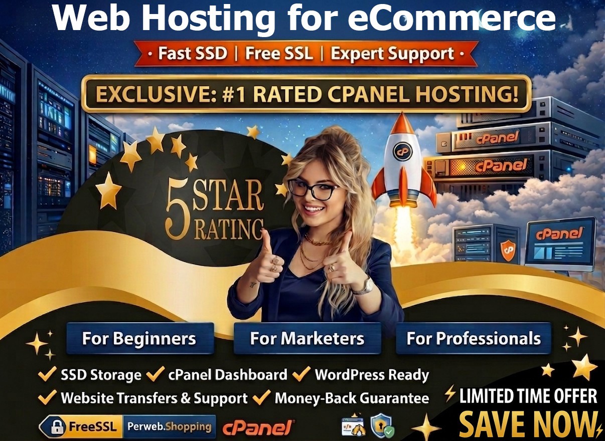 Web Hosting for eCommerce – 🛍️ Unlimited SSD | 24/7 Priority Support $14.99/Yr