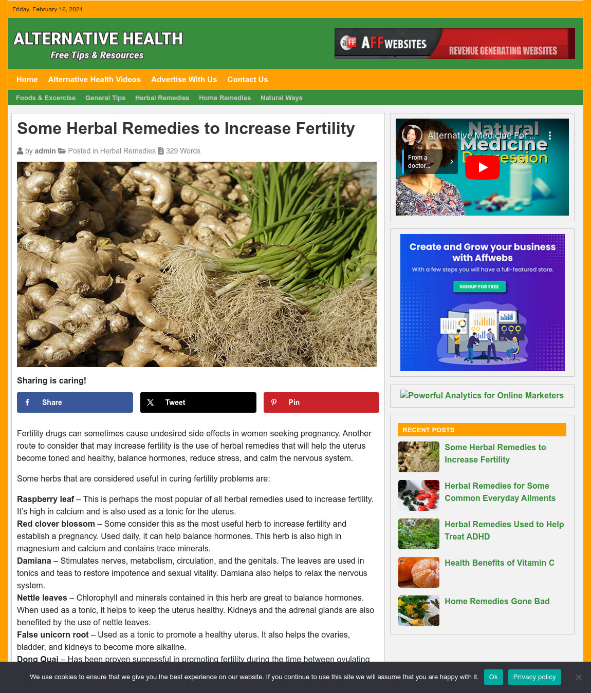 ALTERNATIVE HEALTH REMEDIES Tips Website Business For Sale – Work From Home