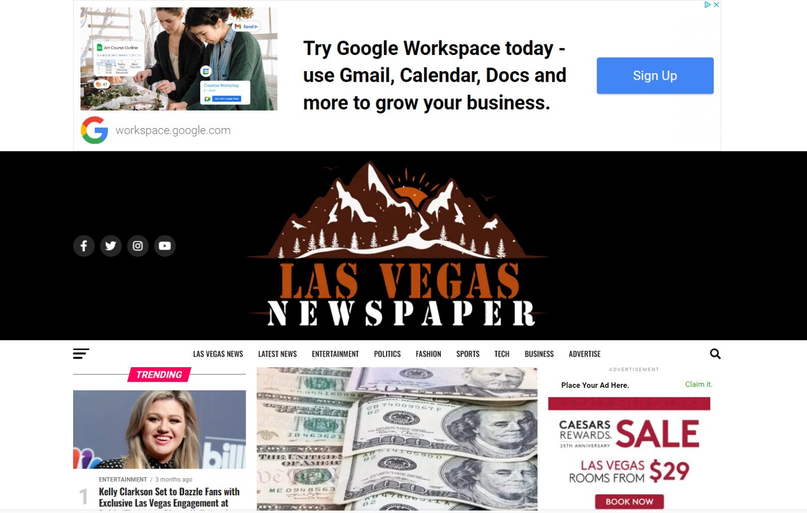 Grab the Spotlight! Advertise in the Las Vegas Newspaper–A Gateway to Success!