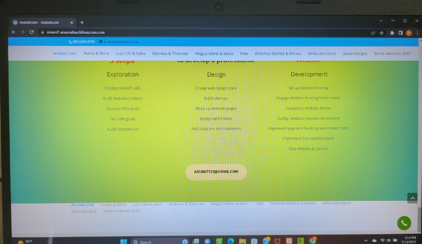 Websites Designer