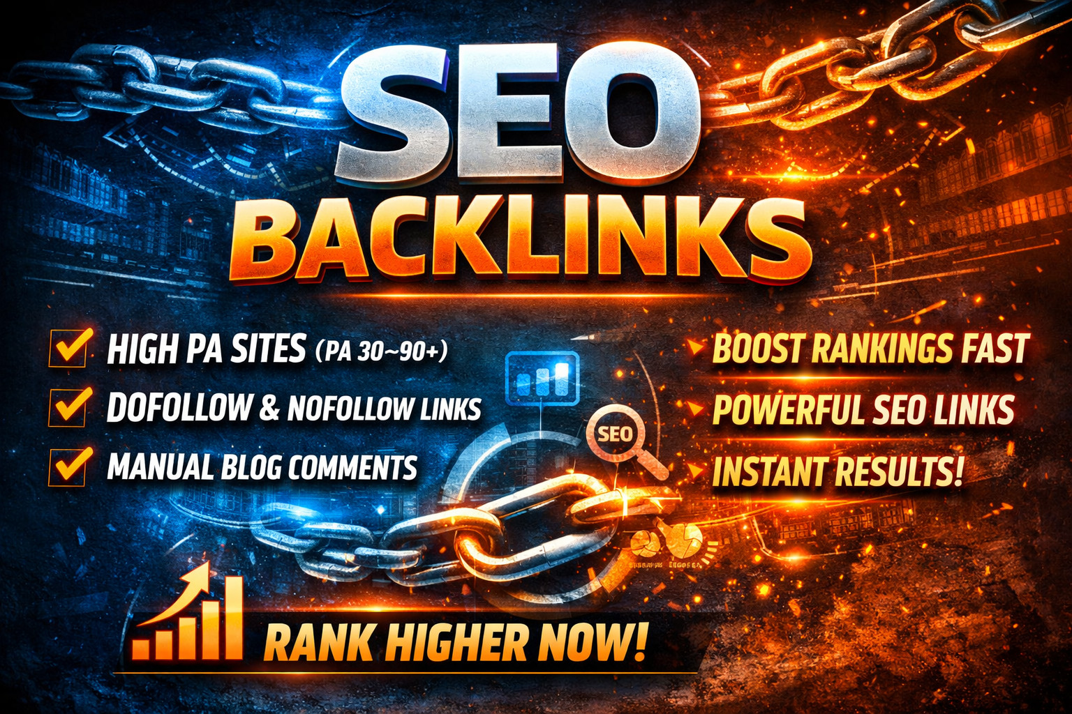 500 High PA 20+ Blog Comment Backlinks SEO Service | DoFollow Links | Boost Goog