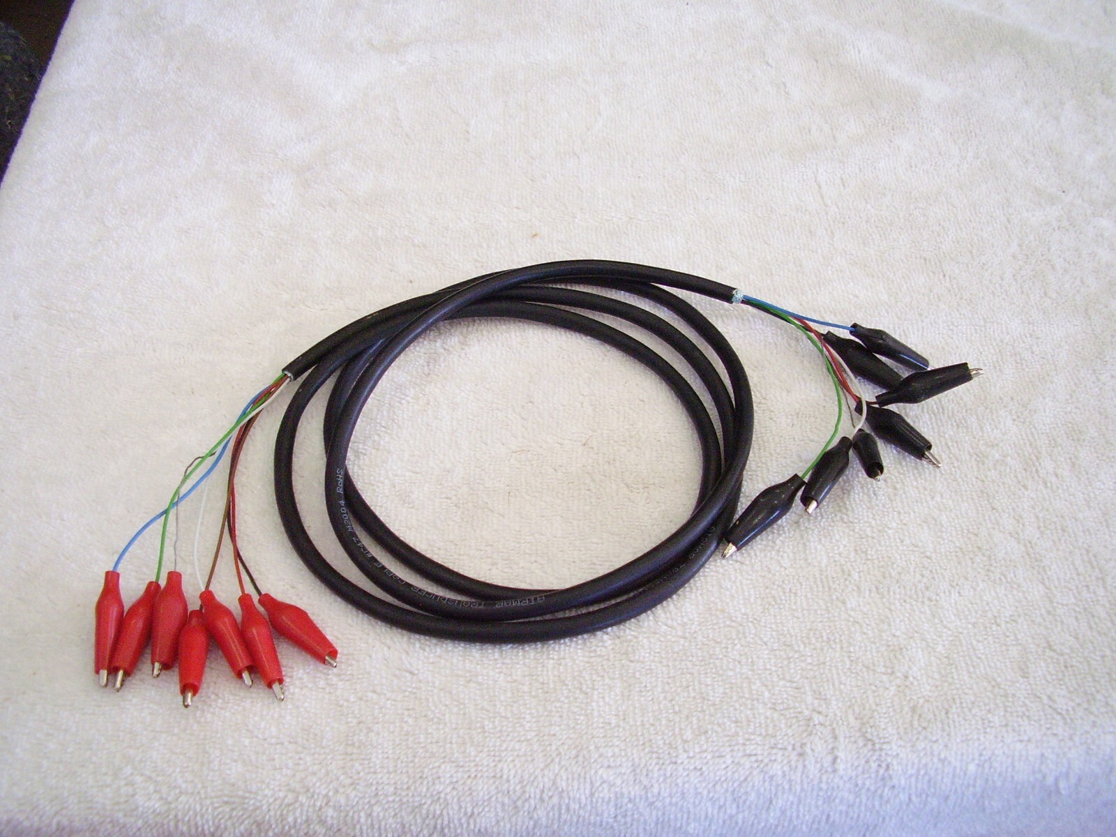Test wire 7wire color coded