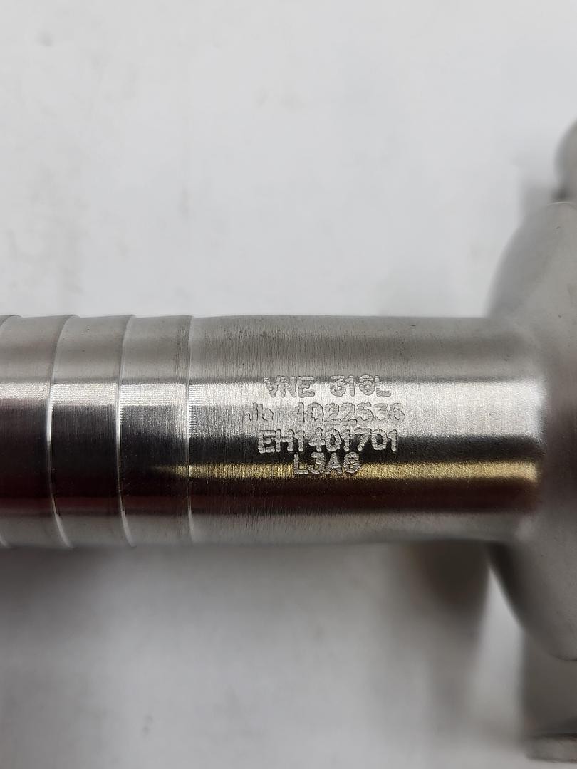 VNE T316L stainless 1″ rubber hose adapter 697-10417 CS172-EG14RT-6L1.0 *NEW*