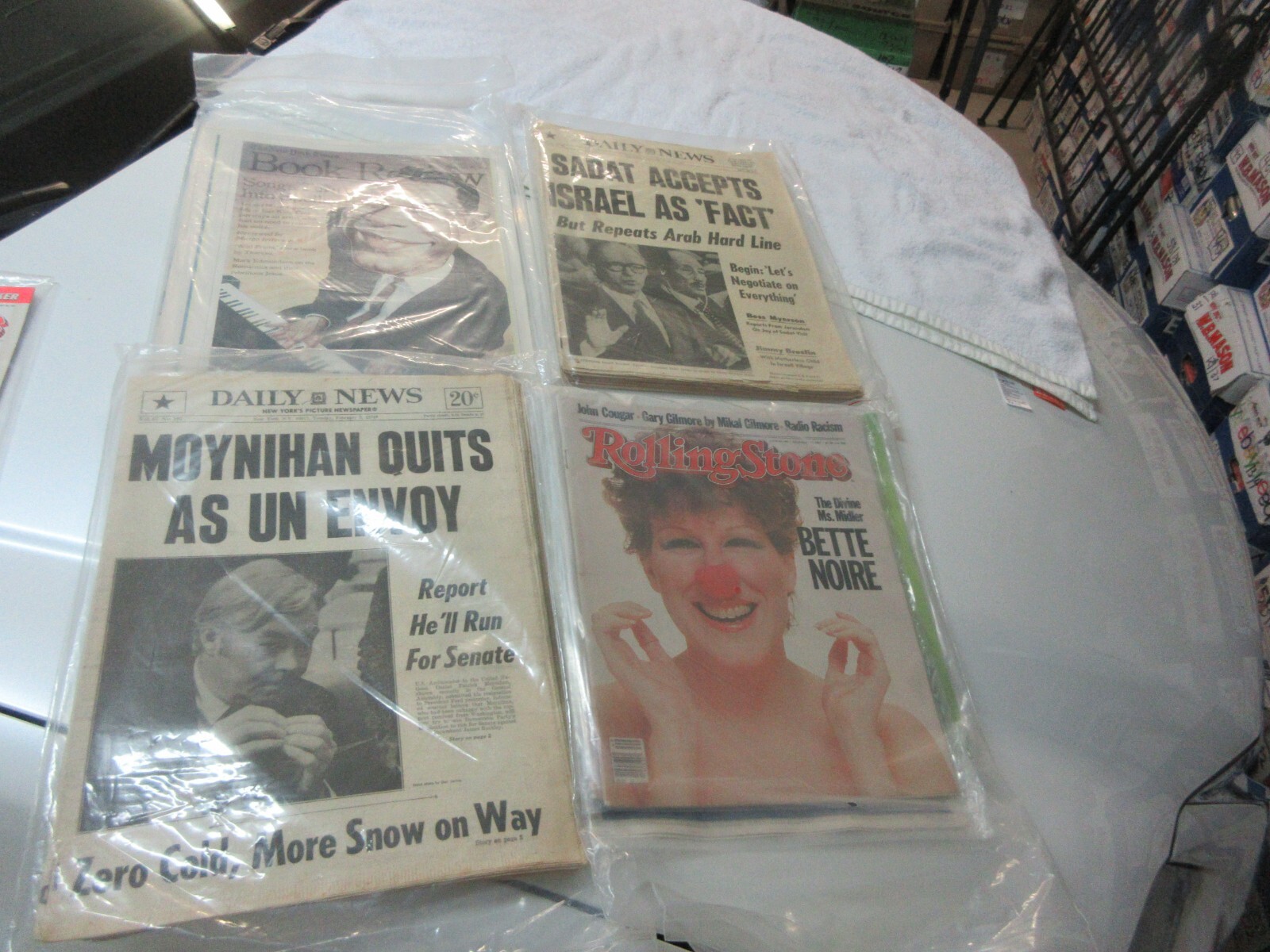 Inventory to Start On-Line , Magazines Books Newspapers and More 9000+ (Plus)