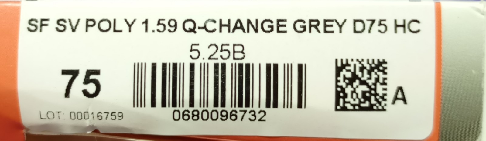 Lot Of 8 CV-Semi SF SV Poly Q-Change Grey D75