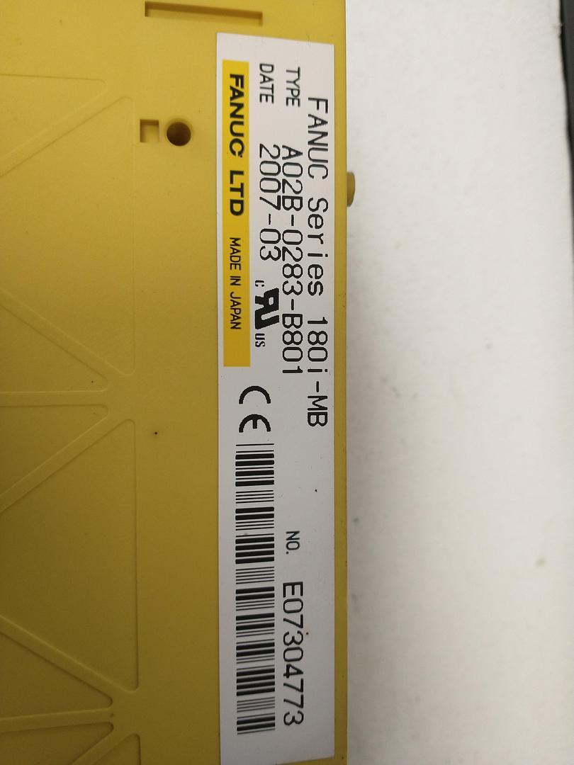 Fanuc Series 18i-LNB CNC PLC Control Unit A02B-0283-B801 GHA-21