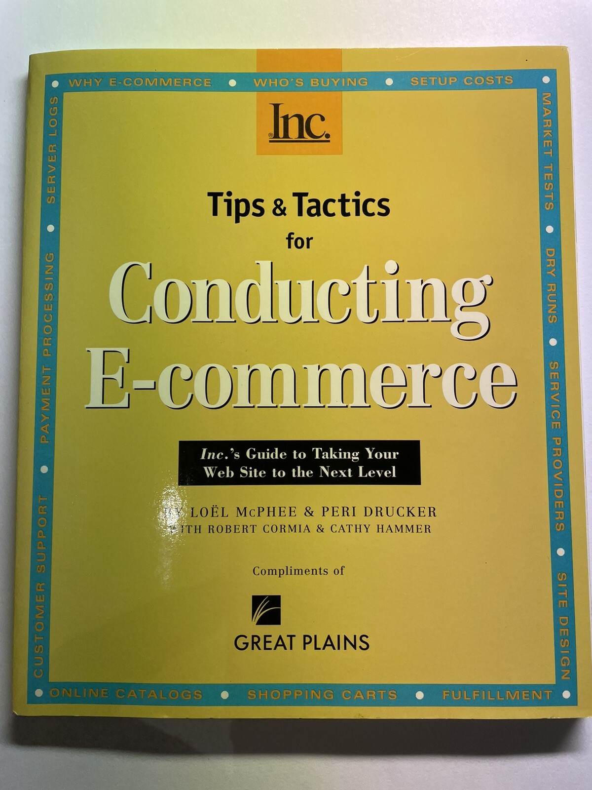 Tips Tactics For Conducting E-Commerce Inc Vintage 2000