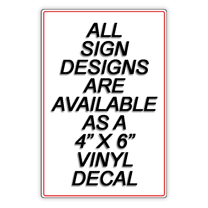 Cash Only Metal Sign 5 SIZES MS075