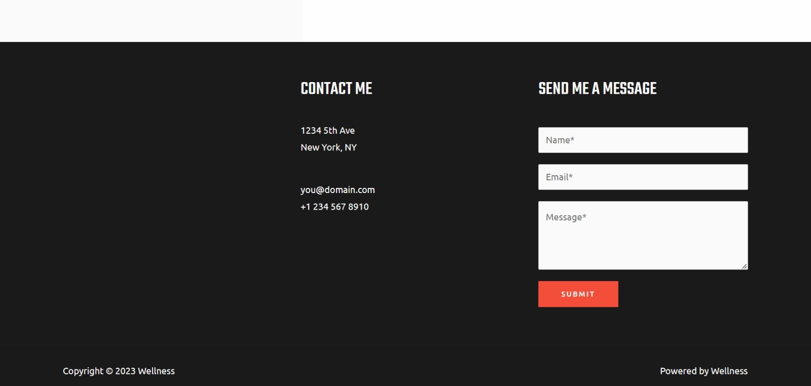 Custom WordPress Website – Gym/Wellness