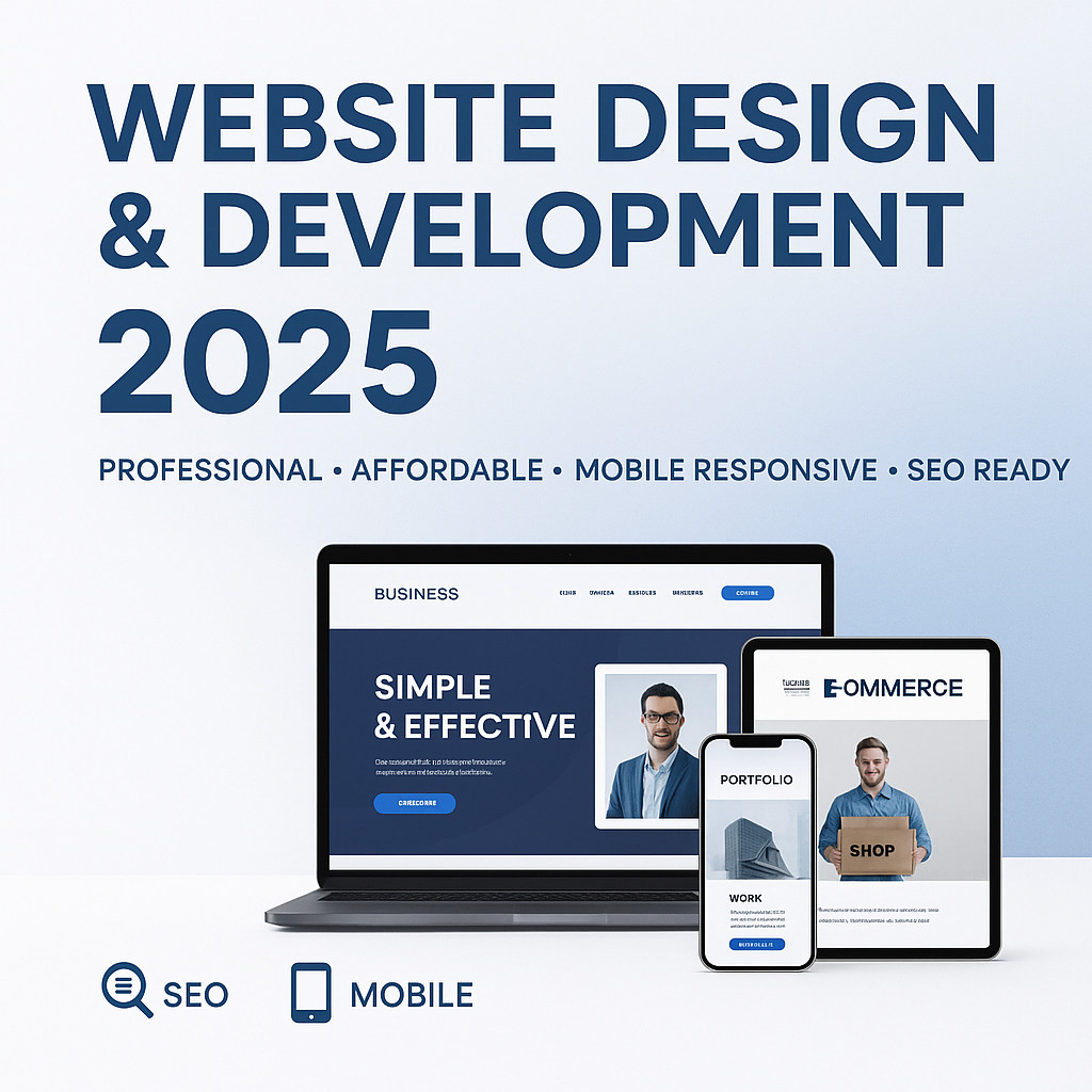 Custom Business & SaaS Website – AI-Powered, Passive Income Business Website