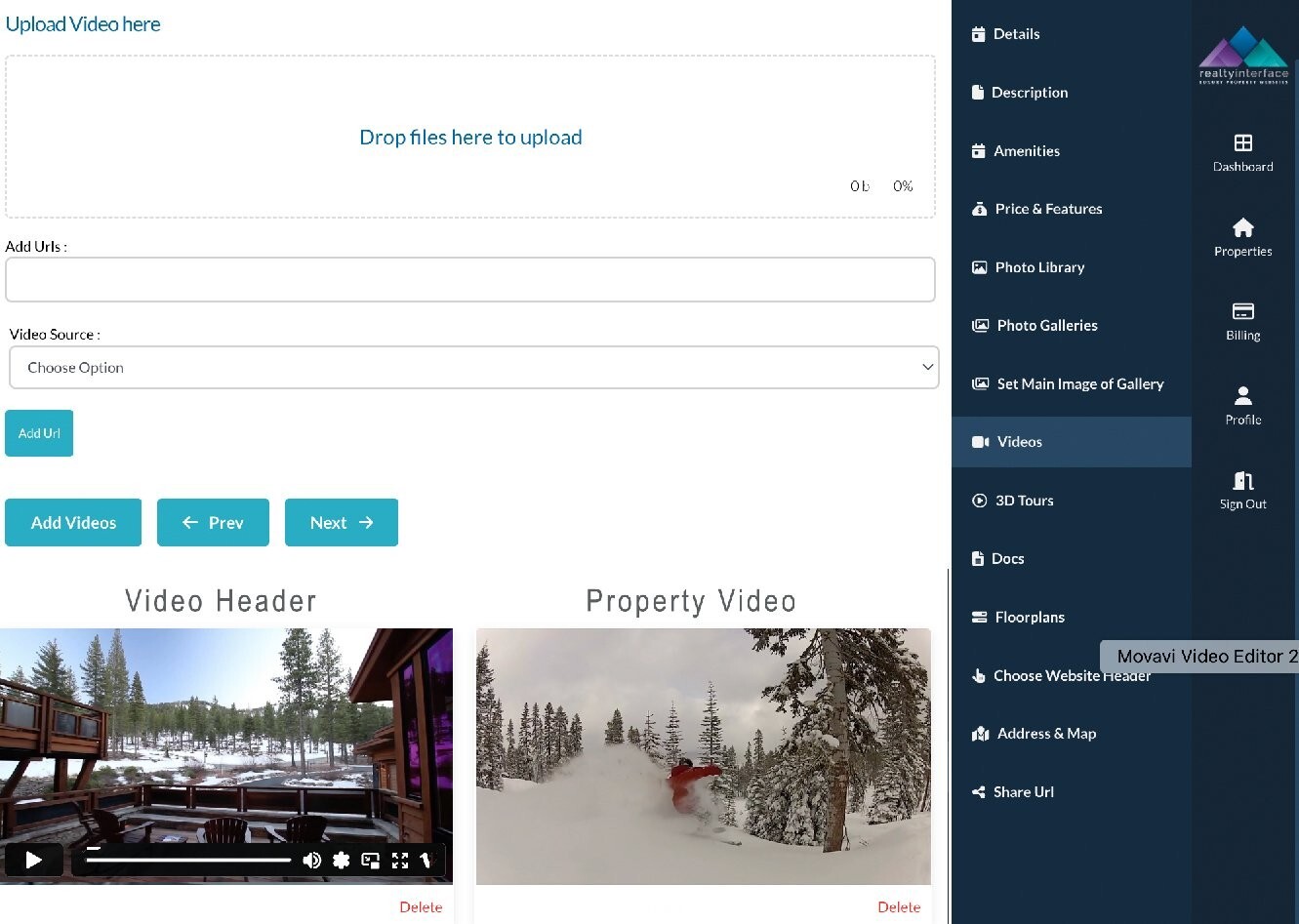 Realty Interface Single Property Website Generator