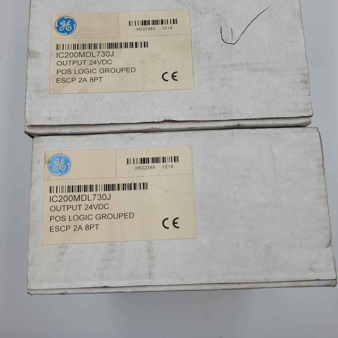 GE IC200MDL730J OUTPUT 24VDC POS LOGIC GROUPED ESCP 2A 8PT – NEW SEALED PACKAGE