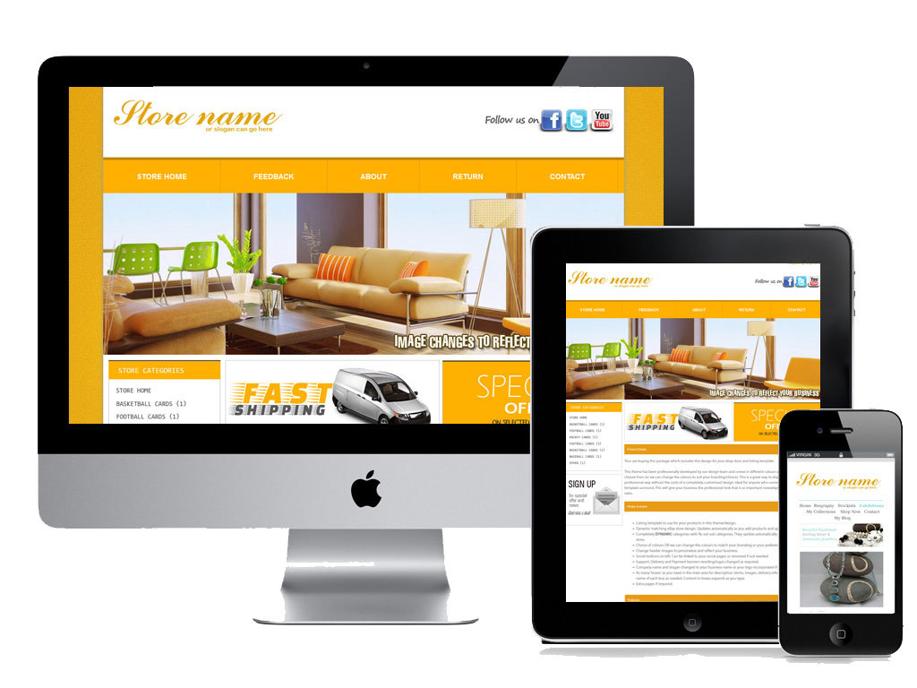 eBay Professional Listing Template 2021